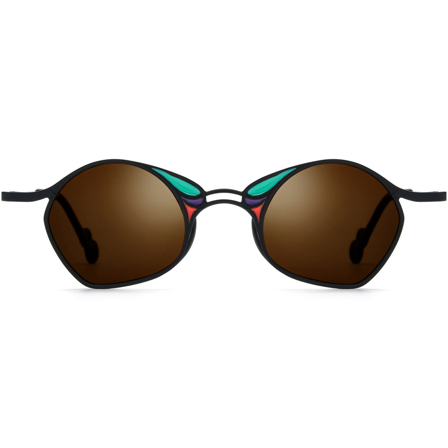 Geometrische Sonnenbrillen BRS1185