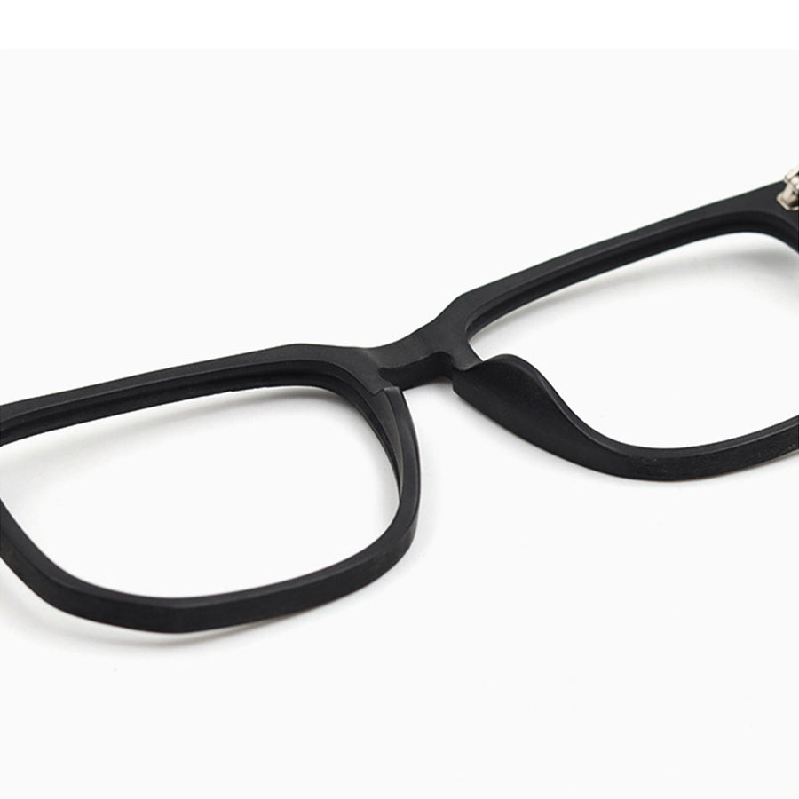 Quadratische Brillen EF1068 - Weite Fassungen für Männer mit größeren Köpfen