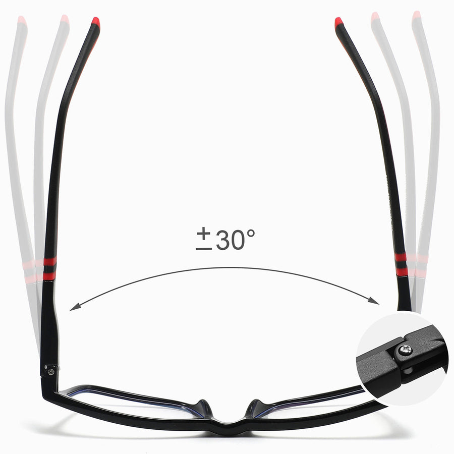Quadratische Brillen KC1039