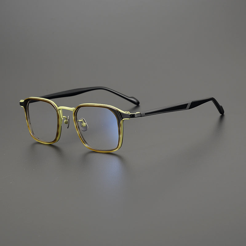 Quadratische Brillen TG1045 - Breite Brillenfassungen für Männer mit größerem Kopf