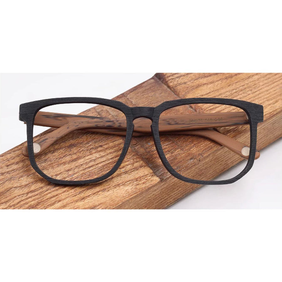 Quadratische Brillen EF1068 - Weite Fassungen für Männer mit größeren Köpfen