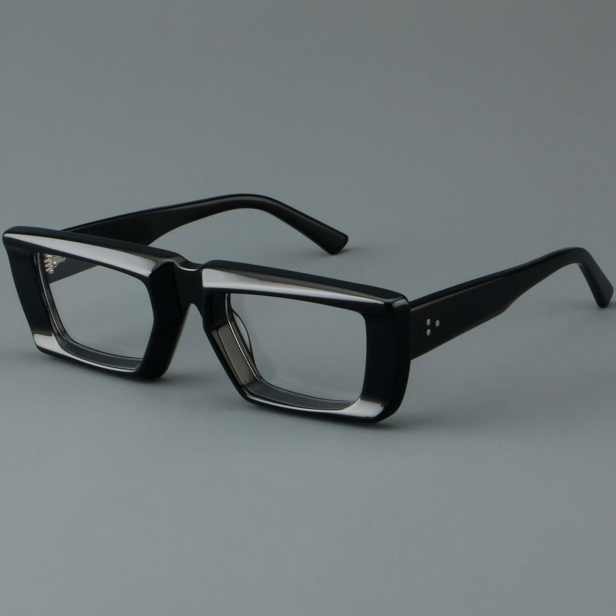 Rechteckige Brillen A4171