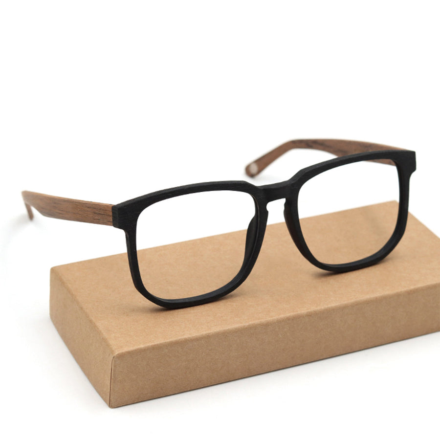 Quadratische Brillen EF1068 - Weite Fassungen für Männer mit größeren Köpfen