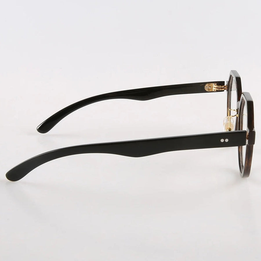 Büffelhorn Runde Brillen NJ1007