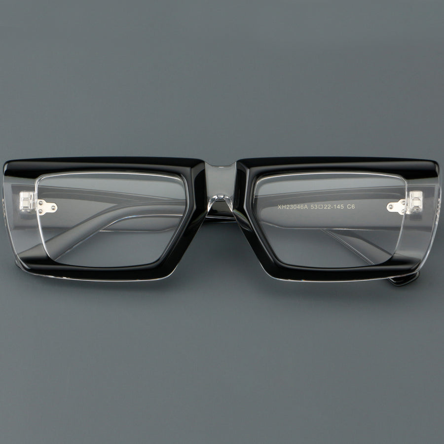 Rechteckige Brillen A4171