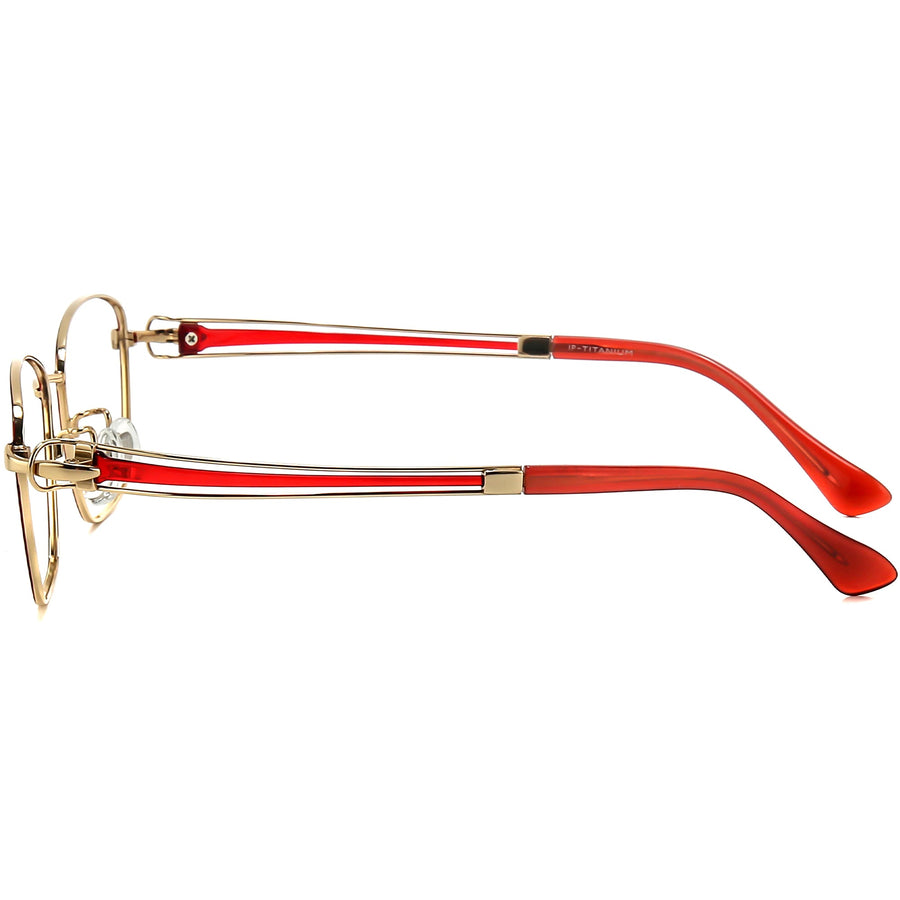 Rechteckige Brillen A4142